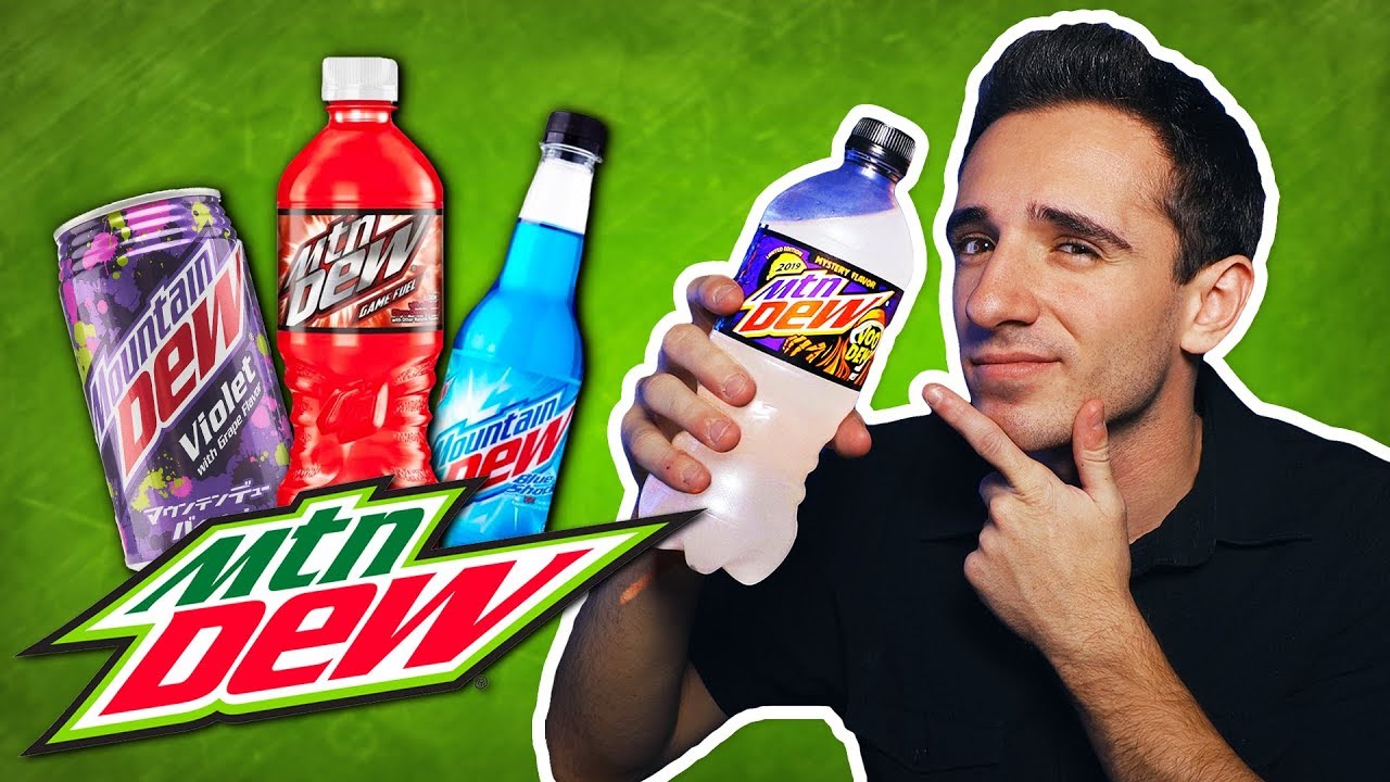 ДЕГУСТАЦИЯ «МОУНТИН ДЬЮ»! (Иностранные/редкие вкусы!)