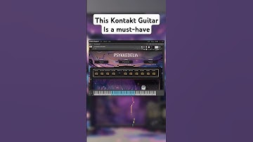 PSYKKEDELIA the new Kontakt Library #kontaktlibrary ##kontaktguitar