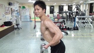 【筋トレ】猫背の人は背中を刺激出来る姿勢でトレーニングしよう！