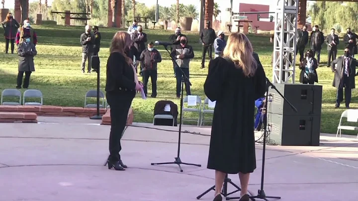 Four Clark County Commissioners Sworn in