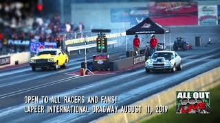 It's the 51st Anniversary Blowout at Lapeer International Dragway.