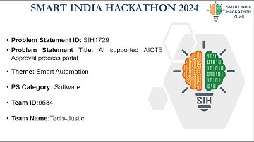 Smart India Hackathon-2024 Soluttion for AI supported AICTE Approval process portal