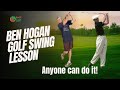 Ben Hogan Golf Swing Lesson For Consistent Ball Striking - "How To Use Your Lower Body"