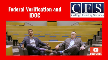 FAFSA Federal Verification and IDOC
