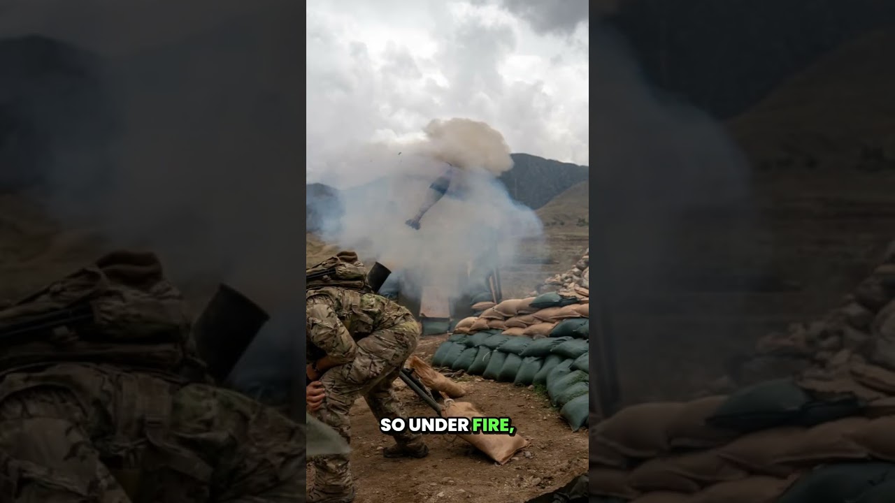 Smoke Checking Ansar Al-Islam Position With Mortars
