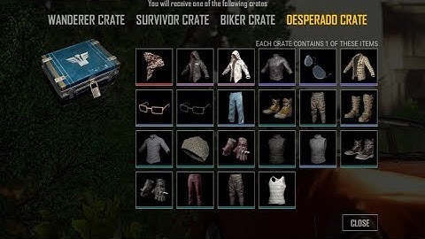 Opening the new DESPERADO & BIKER CRATES !! PUBG