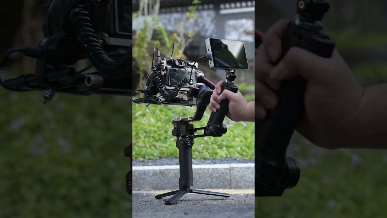 Pair the FEELWORLD P6XL monitor with a gimbal, step into nature, and let the smooth moves flow