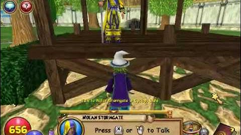 wizard101 part 7- cyclops lane and a new friend