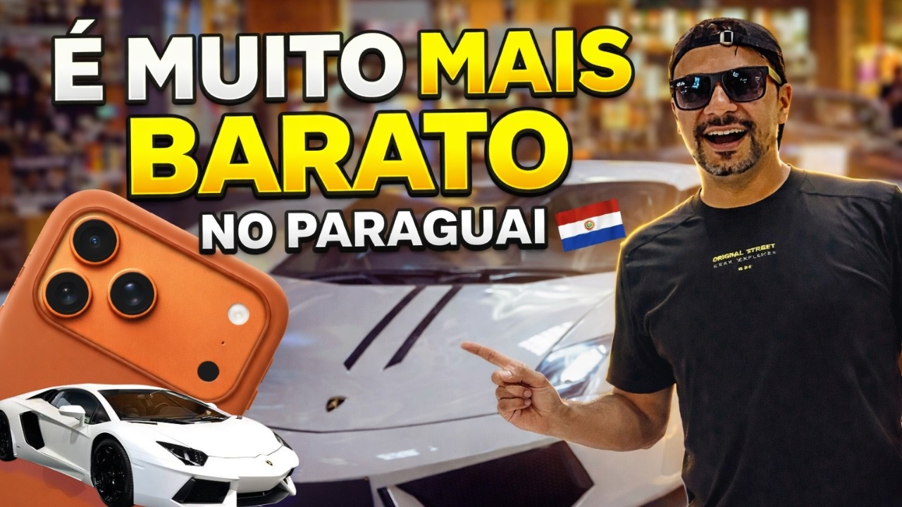 FUI ÀS COMPRAS NO PARAGUAI 🇵🇾 – CIUDAD DEL ESTE | PREÇOS EM DÓLAR ATUALIZADOS