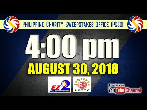 Today PCSO Lotto Results August 30