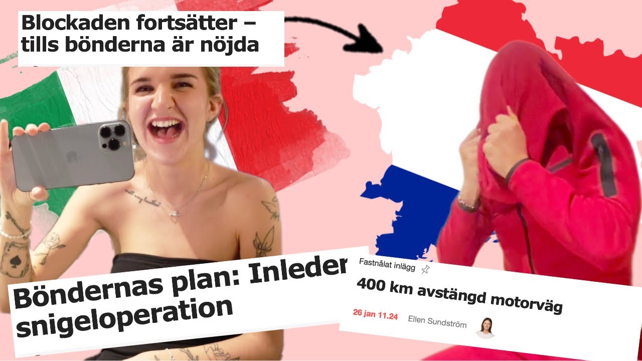 BILA MED OSS GENOM EUROPA - VI ÄR HELT JÄVLA FAST!!