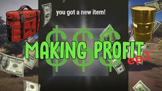 [RUST] Making $$$ on opening High Quality Bags and Weapon Barrels - Ep 1.