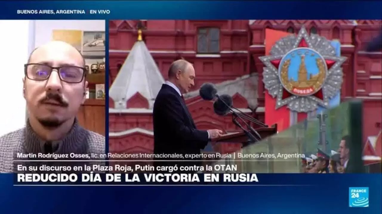 Entrevistado en France 24