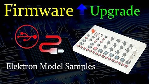 How to upgrade Elektron Model Samples to the latest firmware step by step