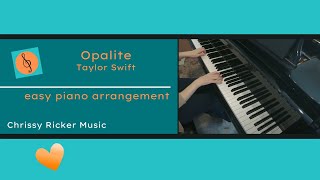 Opalite (easy piano - abridged) - Taylor Swift - Arr. Chrissy Ricker
An abridged, easy piano (level 2-3) arrangement of the song by Taylor Swift. Sheet music, including lyrics, available exclusively at Musicnotes: https://www.musicnotes.com/l/vhLrW Opalite (easy piano - abridged) - Taylor Swift - Arr. Chrissy Ricker