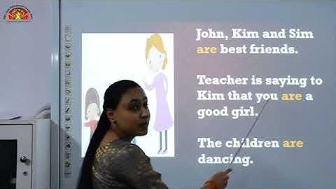 Class-1 | Is, Am, Are | Ch-8 | English Grammar | Shiv Jyoti Convent Sr. Sec. School | Smart School