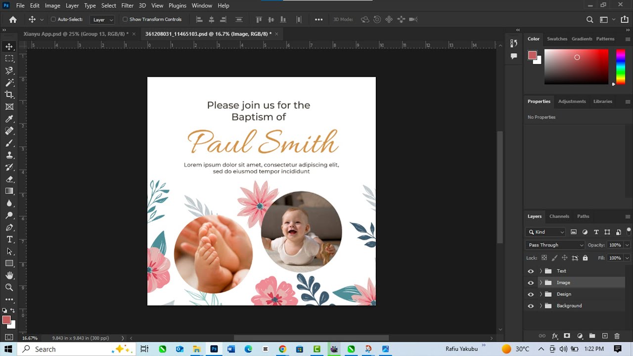 Edit Psd File How to Edit PSD File in Adobe Photoshop - YouTube