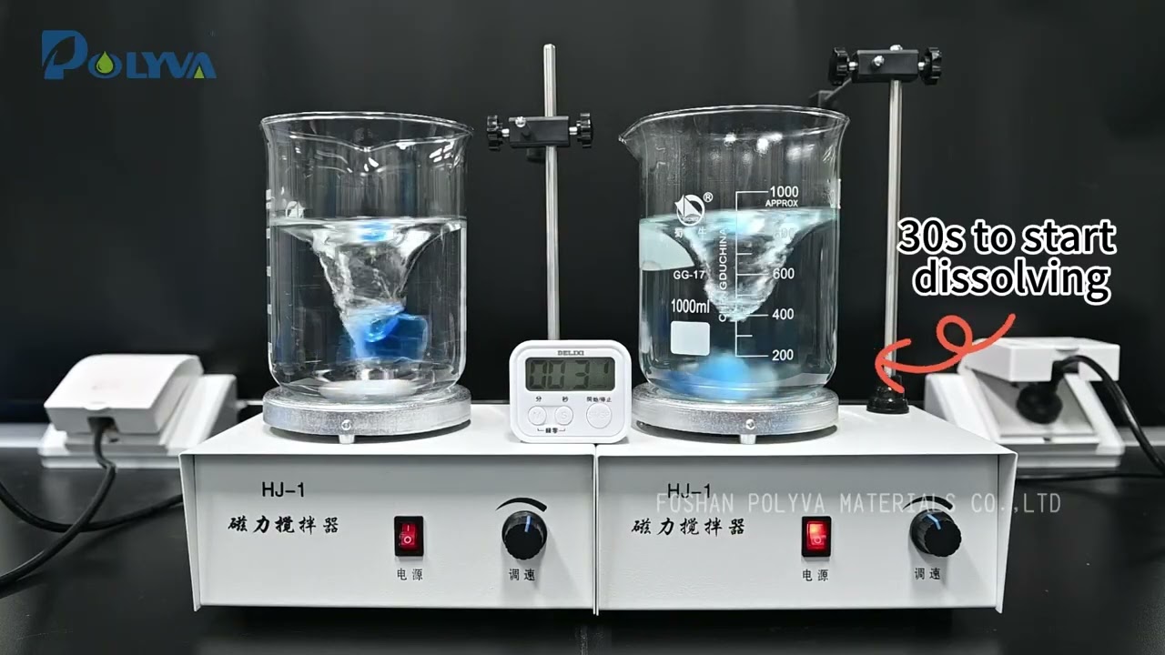 Polyva | Water-Soluble PVA Film for Laundry Detergent Pods | Fast Dissolving, Strong Sealing