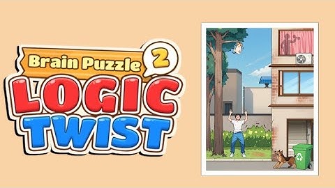 Brain Puzzle 2 Logic Twist Level 8 |Stacked The Man To Save The Kitten| Walkthrough Solution