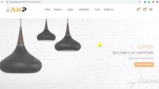 Prestashop AMP Lighting Store