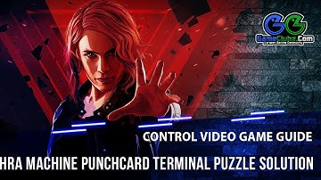 Control Punchcard Terminals Puzzle Solution | How To Restart HRA Machine | Video Game Guide