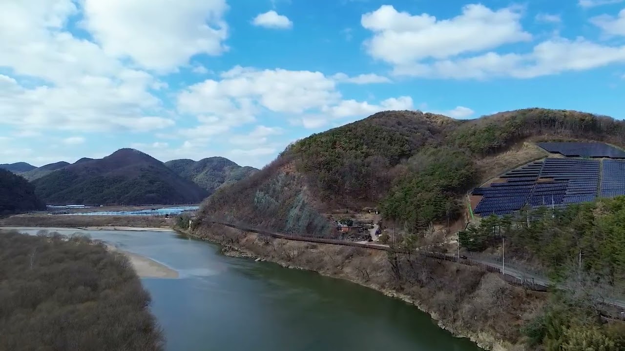 의령 남강 (드론촬영)
