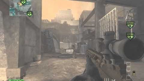 Search and Destroy Last Alive Triple Kill Feed - Sniper Quick Scopes.