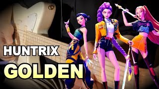 PDF Sample Golden (Guitar Cover by 슬랩혀) guitar tab & chords by Huntrix.