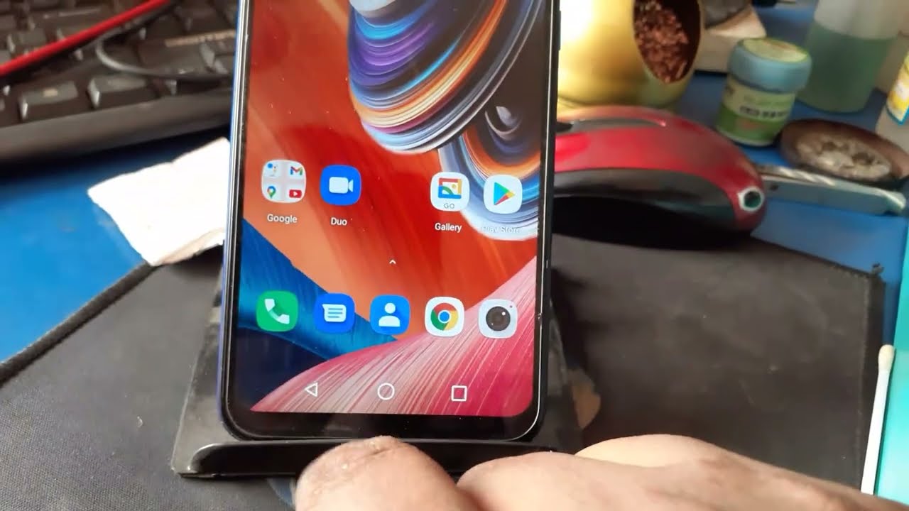 symphony z 18 back button setting