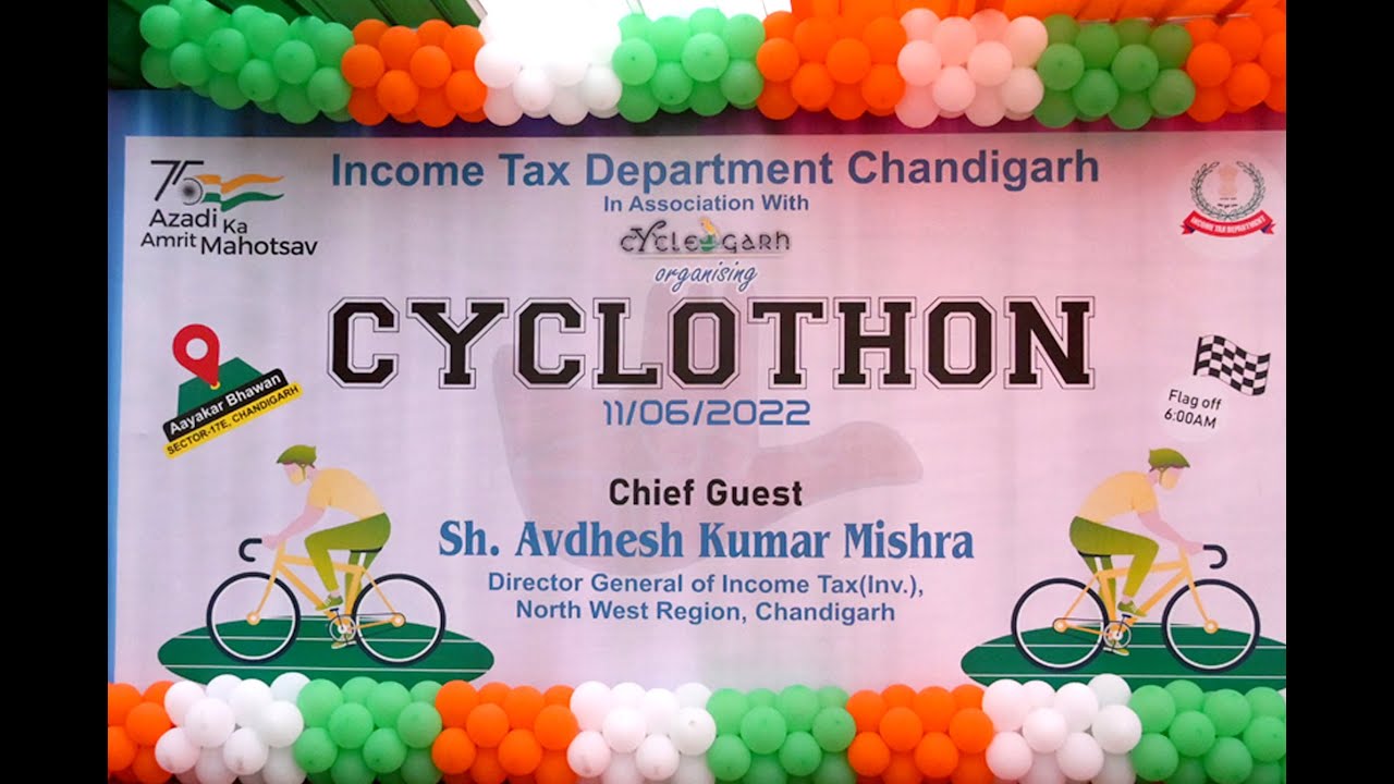  Income Tax Department Chandigarh (Cyclothon)
