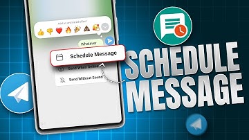 How to Schedule Messages on Telegram Using Android | Telegram Auto-Send Messages