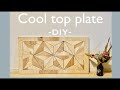 【DIY】カッコいいテーブルの天板を作ってみた！［I made a cool top plate］