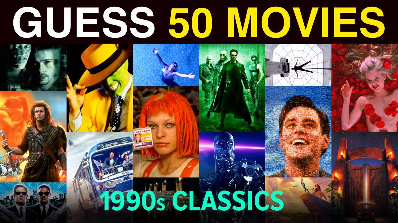 Guess the Movie by the Scene: 1990s Classics | 50 Films Quiz🎞