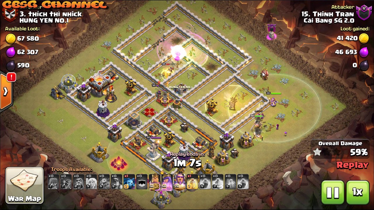 Cái Bang SG 2.0 vs HUNG YEN NO.1 | P1 | PERFECT WAR TH11 | 3 Star Highlights | 20/05/2018 |