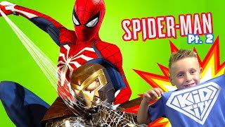 Lets play Marvels Spider-Man #2 + New KidCity Gear! | K-City