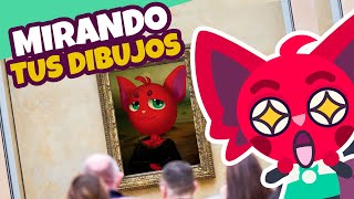 Mirando tus dibujos - charlando contigo