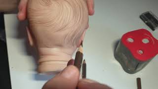 TUTORIAL 1 PELITO PINTADO A LAPIZ