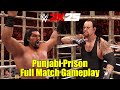 WWE 2K25 Undertaker Vs The Great Khali Punjabi Prison Full Match Gameplay