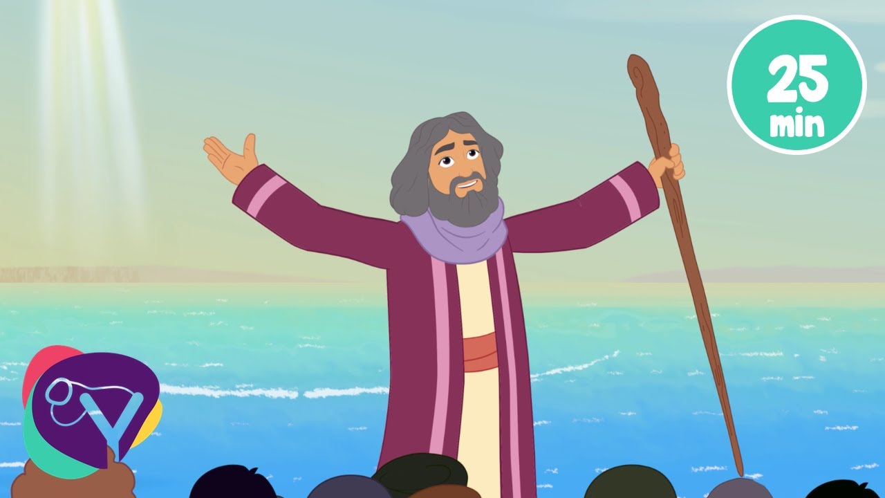 Cântece din Biblie despre Moise - colaj animat