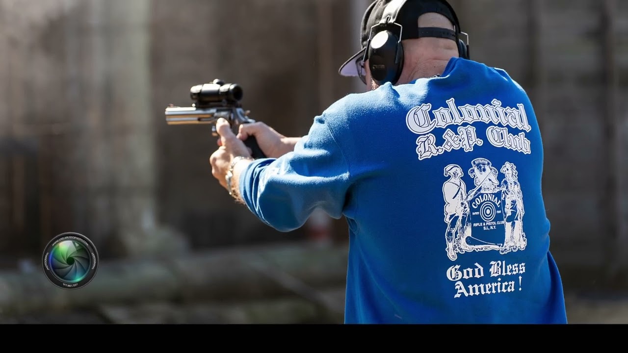 Falling Plate Match, Colonial Rifle & Pistol Club