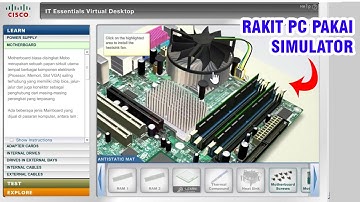 Simulasi Merakit PC dengan IT Essentials Virtual Desktop ✅