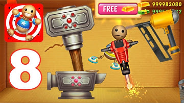 Kick The Buddy - Gameplay Walkthrough Part 8 - All Tools, Weapons (Android Games)