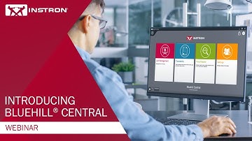 Introducing Bluehill® Central Software | Webinar
