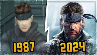 Эволюция игр Metal Gear [1987-2024]