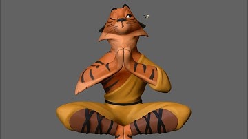 Monk Tiger Sculpt [Timelapse]