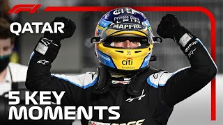 Last Time Out Five Key Moments from the 2021 Qatar Grand Prix