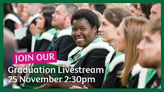 2022 Winter Graduation Ceremony Three - University of Stirling