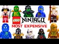 Top 20 Most Expensive LEGO Ninjago Minifigures! (2023)