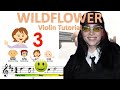 Billie Eilish WILDFLOWER Sheet Music And Easy Violin Tutorial