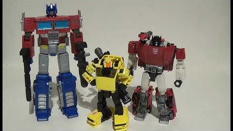 Transformers Generations Selects Hubcap (ft G2 Hubcap, Bumblebee, Arcee, Hoist, Sideswipe  Optimus)